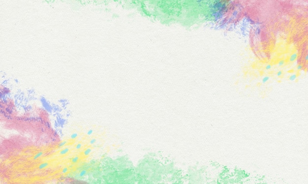 Free photo colorful watercolor background with splashes