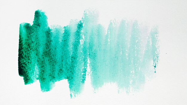 Colorful watercolor brush strokes