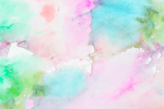 Free photo colorful watercolor splash texture backdrop