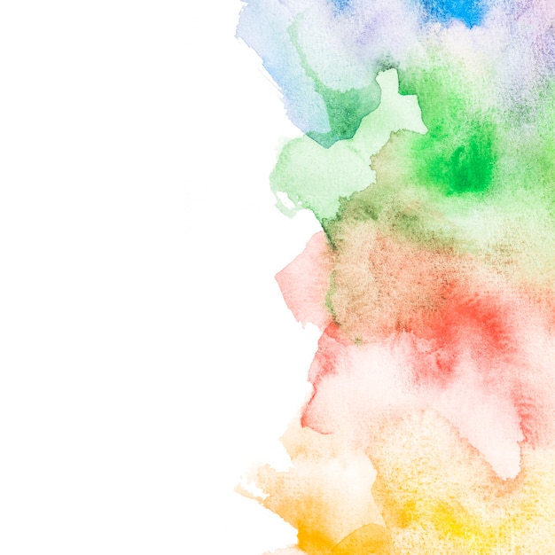 Colorful watercolor texture background