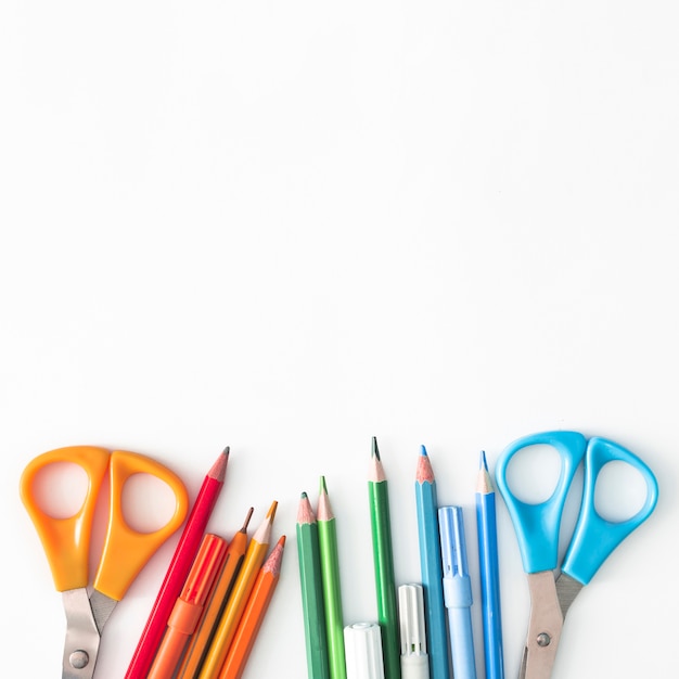Colorful writing implements