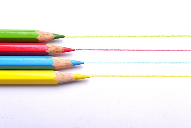 色とりどりの鉛筆