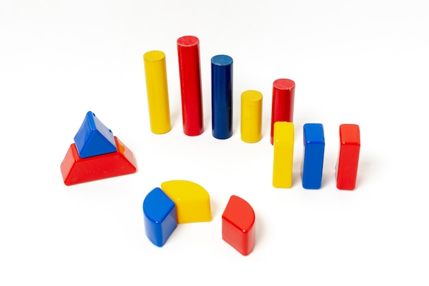 Colourful geometric shapes for statistics