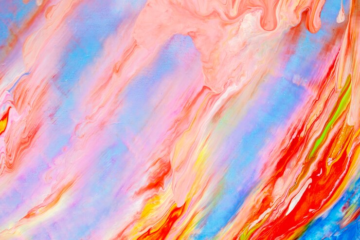 Free Photo colourful psychedelic background design