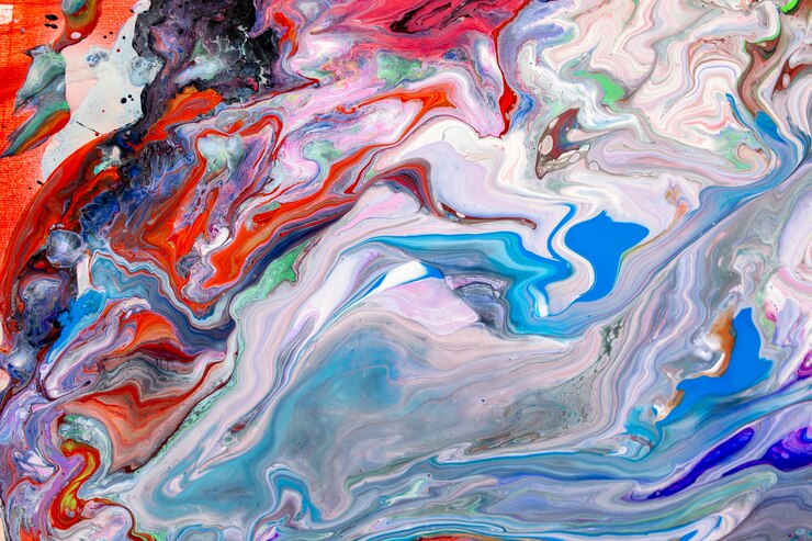 Free Photo colourful psychedelic background design