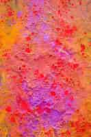 Foto gratuita polvere colorata viola sul tavolo