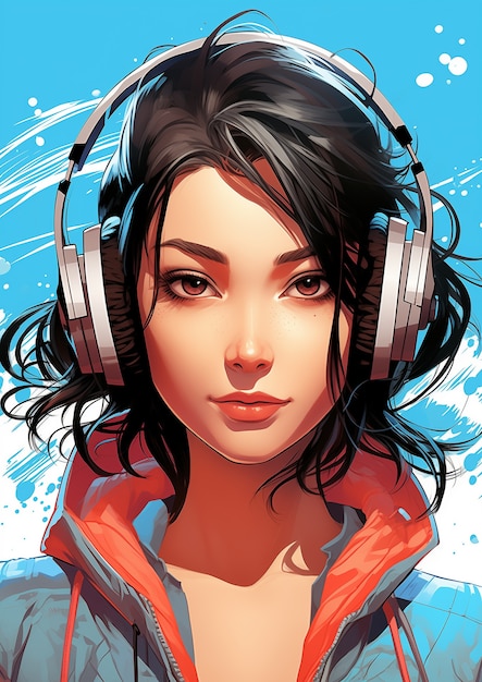 comic book everyday lifestyle scene