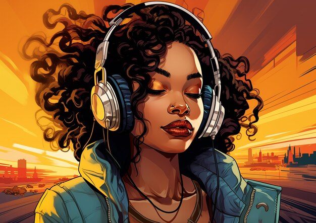 comic book everyday lifestyle scene