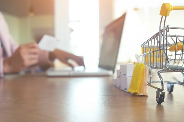 commerce push ecommerce store cart supermarket
