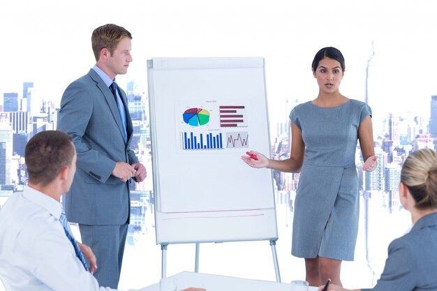Free photo communication brainstorming meeting businesswoman suit