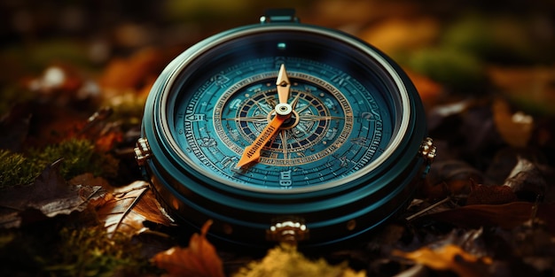 Free photo compass direction