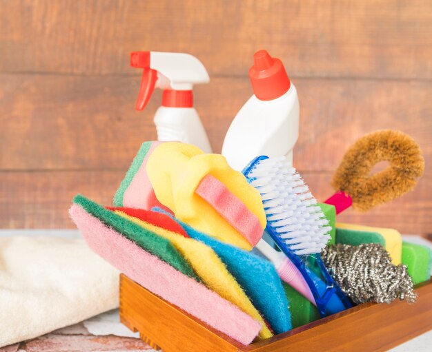 Composition of cleaning objects