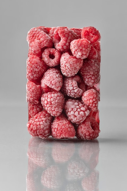 Free photo composition of delicious frozen food