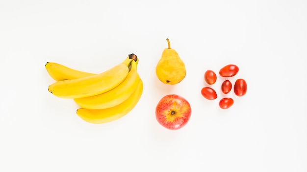 Free photo composition of fruits