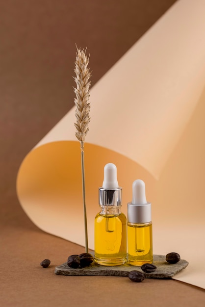 Composition of jojoba oil dropper