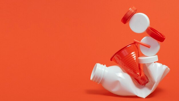 Composition of non eco friendly plastic elements