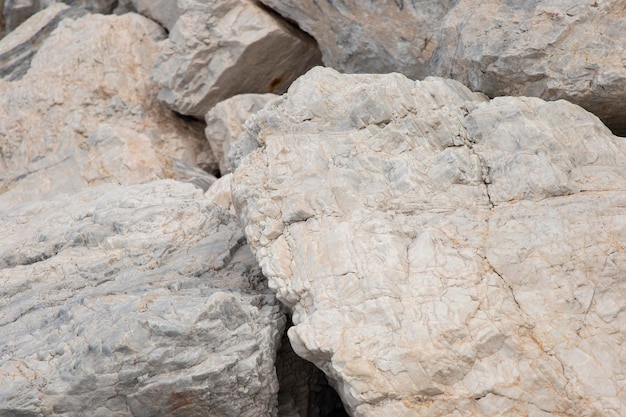 Composition of rough stone texture
