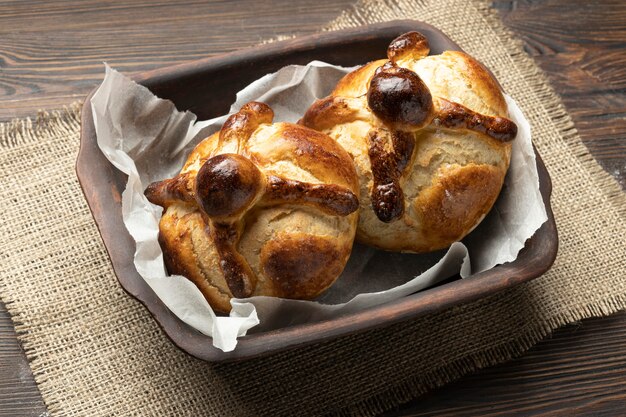 Composition of traditional bread of dead