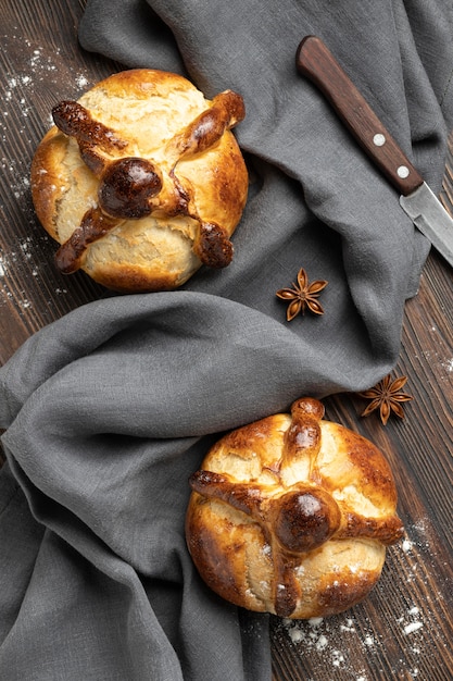 Composition of traditional bread of dead