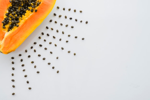 Composition with delicious papaya