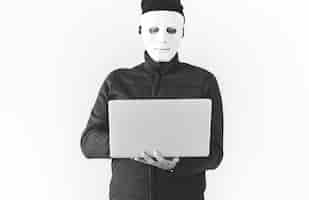 Free photo computer hacker and cyber crime