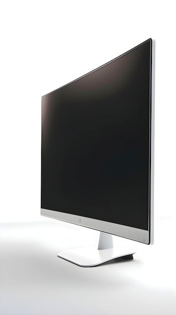 Free photo computer monitor isolated on a white background 3d render illustration