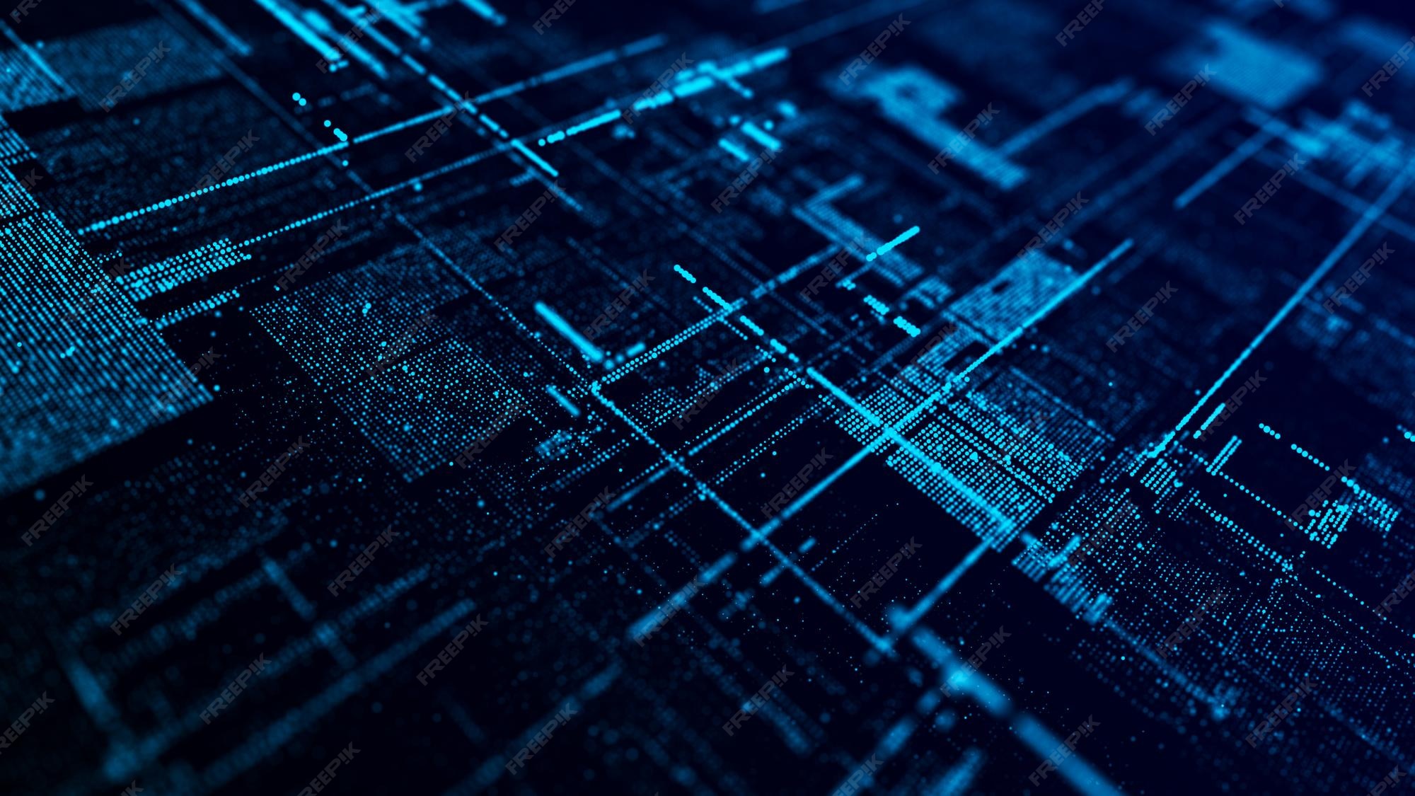 Premium Photo | Computer technology background digital data flow ...