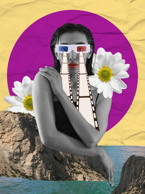 concept for cinema with film elements