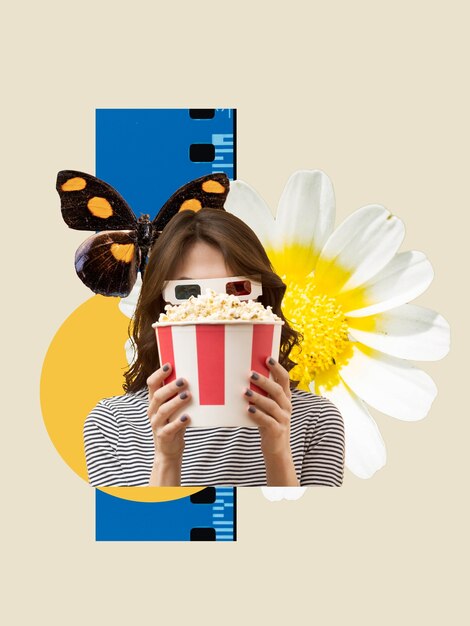 concept for cinema with film elements