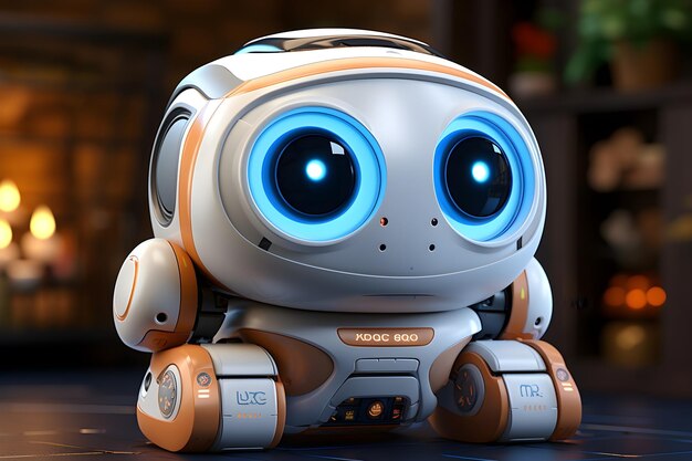 concept cute robot wallpaper