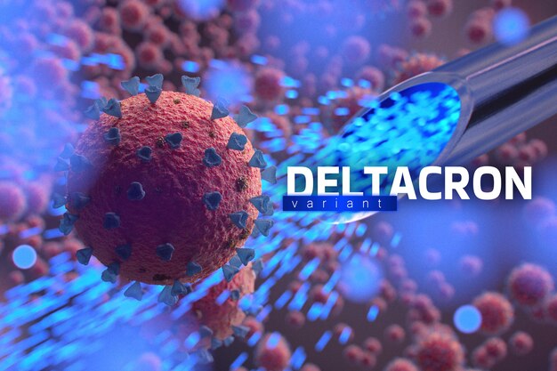 Concept of deltracron variant of covid