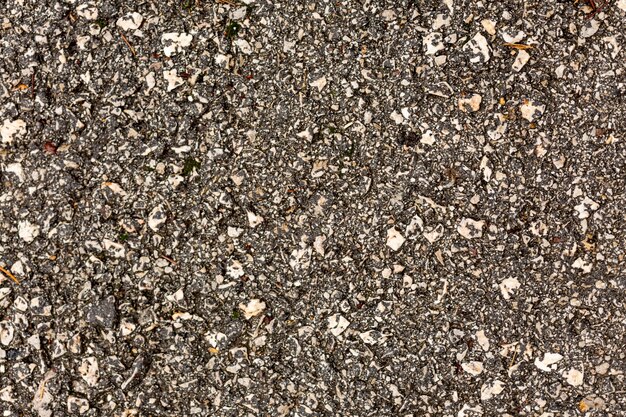 Concrete texture with rocks and pebbles