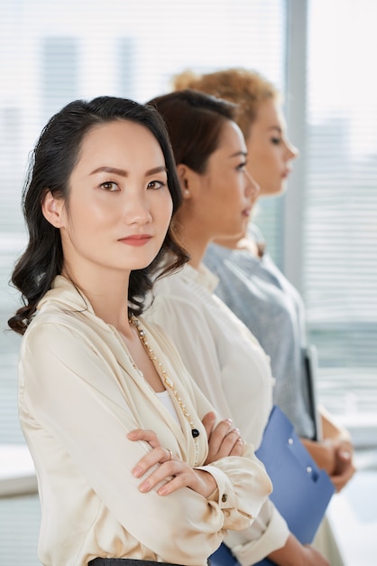 Confident business woman