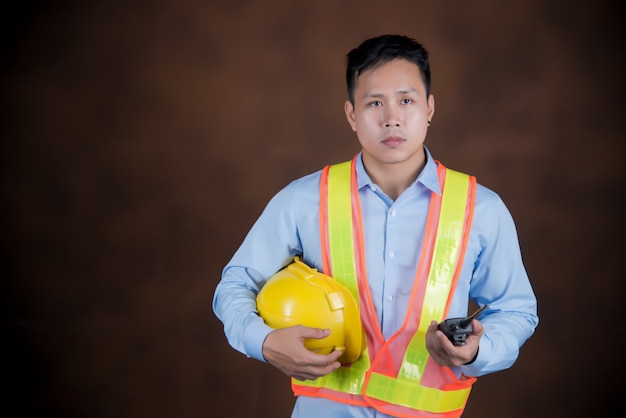 Foto gratuita costruzione, concetto di lavoro di ingegneria