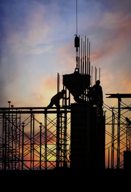 construction silhouette