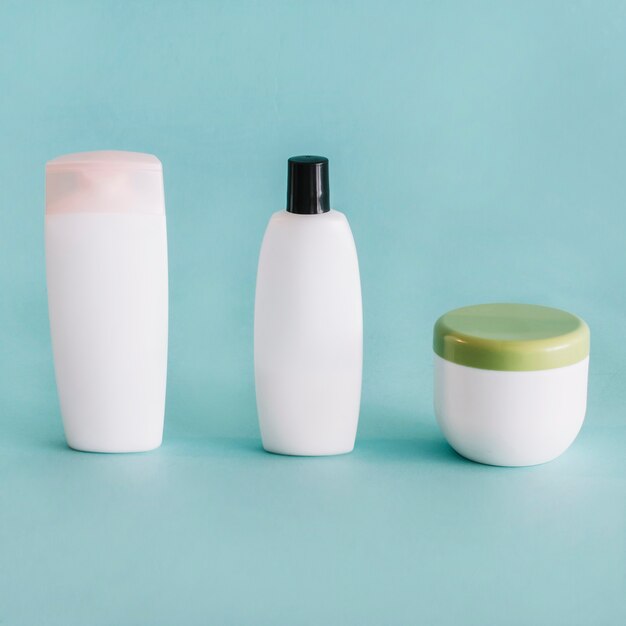 Containers with cosmetics