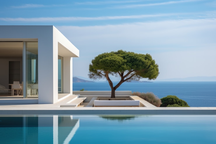 Free Photo contemporary  house interior design