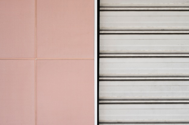 Contrasting outdoor texture design