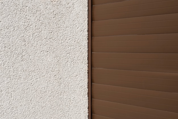 Contrasting outdoor textures