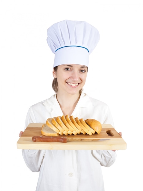 cook with  slicing bread