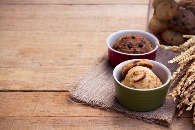 Cookie in cup