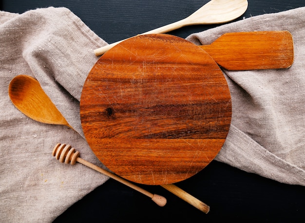 Cooking equipment on kitchen counter