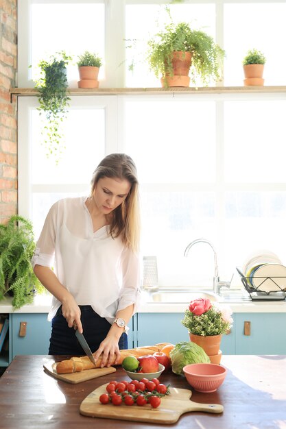 Cooking at home