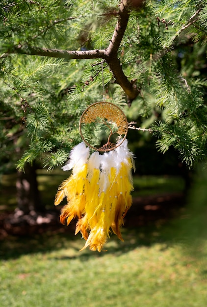 Cool dream catcher outdoors