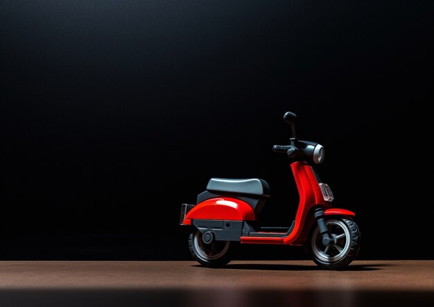 Cool  motorcycle  in studio