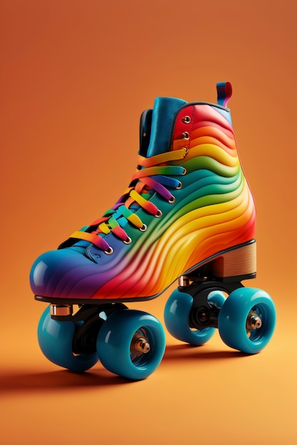 Cool roller skate still life