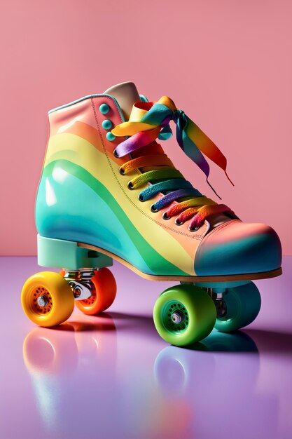 Cool roller skate still life