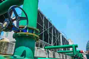 Free photo cooling tower