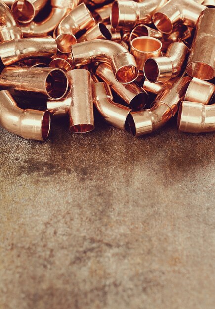 Copper pipes