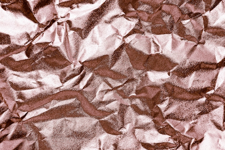 Free Photo copper sheet folds